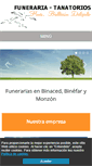 Mobile Screenshot of funerariahermanosballarin.com